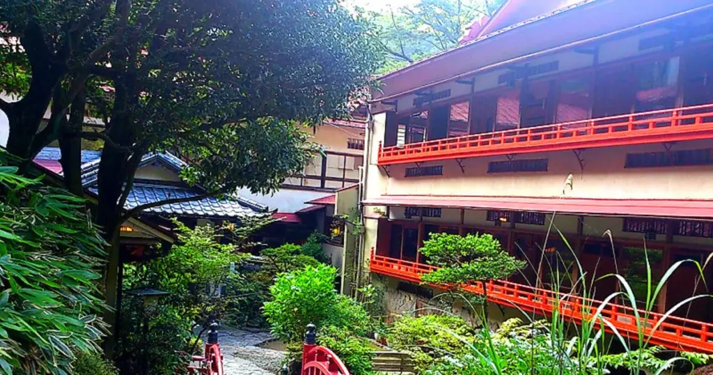 Traditional Ryokan with Onsen