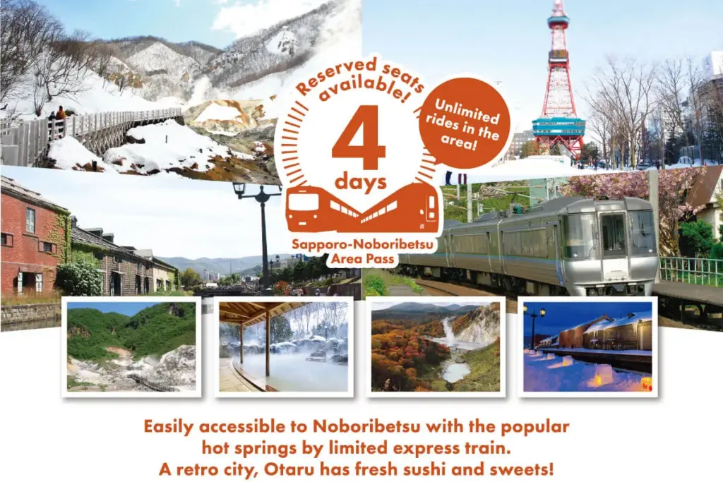 JR Sapporo–Noboribetsu Area Pass