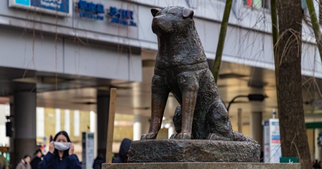 Hachiko Statue