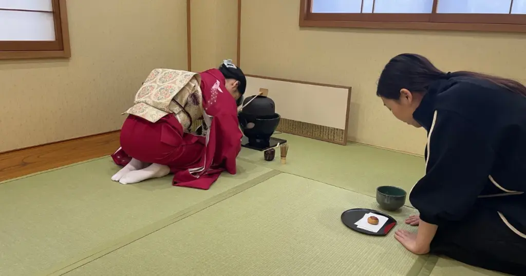 Kimono or yukata rental before the tea ceremony
