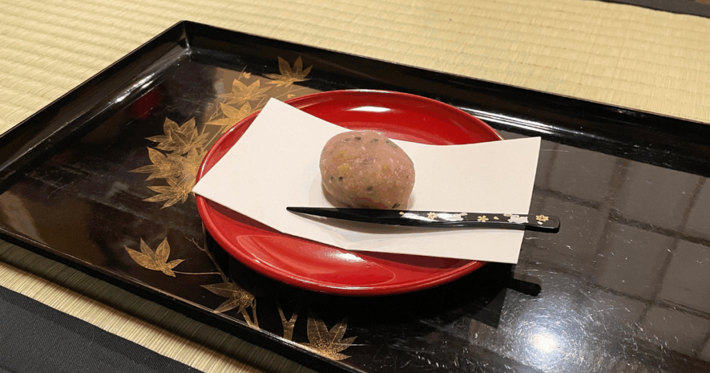 Seasonal Wagashi & Tea Tools Shopping