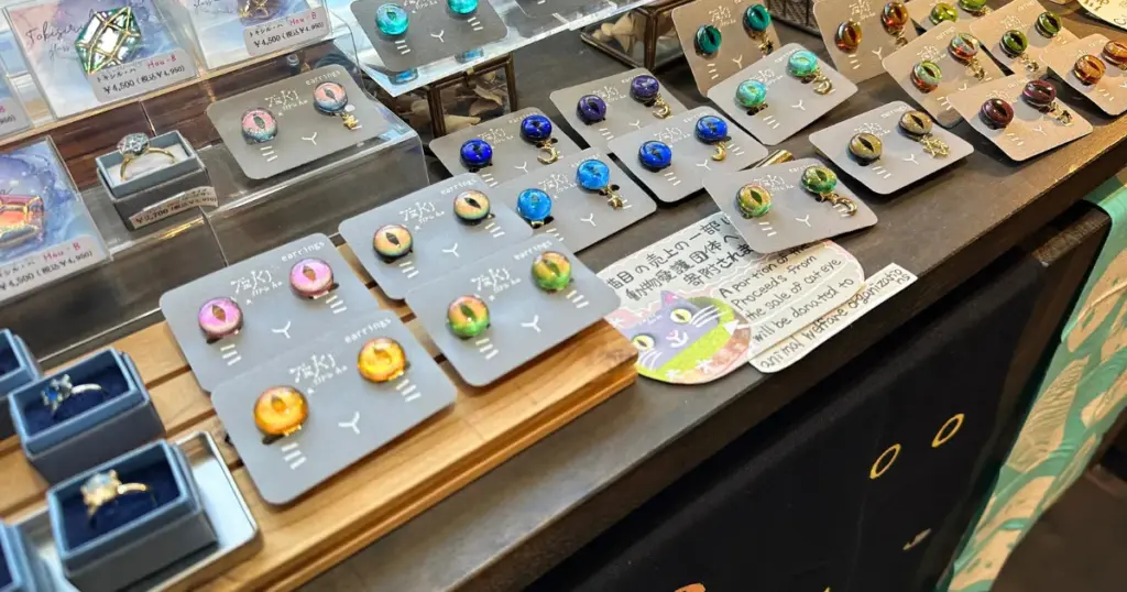 Artisan glassware shopping