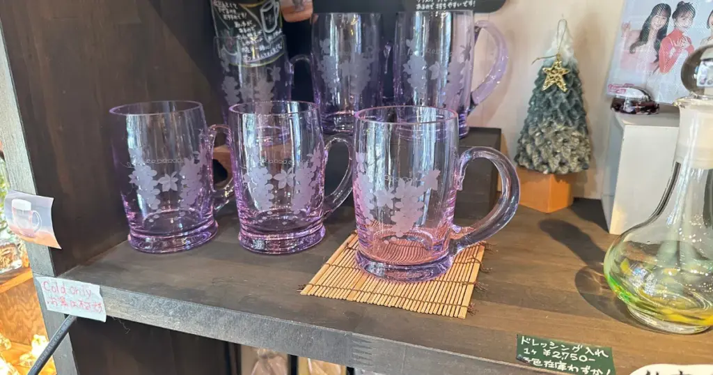 Glass engraving experience Tokyo