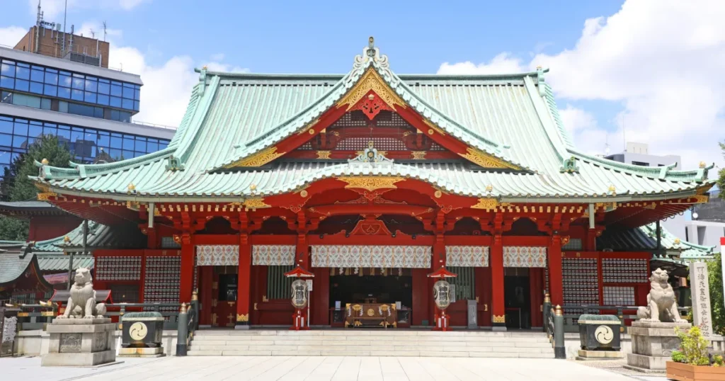 This picture is kanda Myojin.