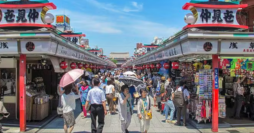 Nakamise street
