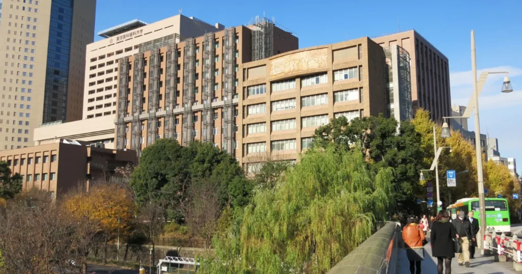 This picture shows the Institute of Science Tokyo.