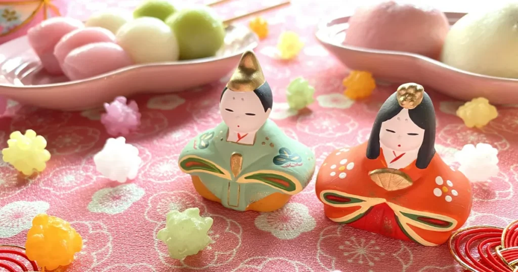 Hinamatsuri with 3color Dango